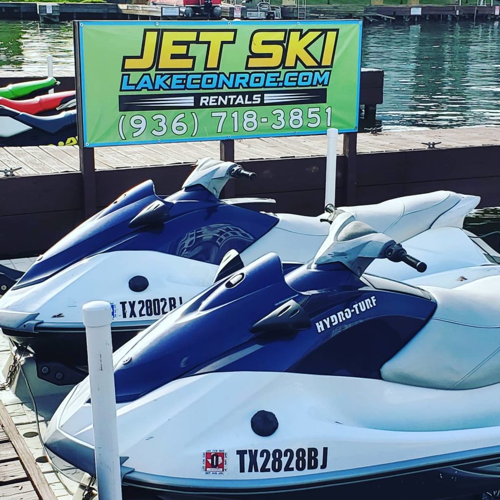 Jet ski rentals on Lake Conroe at Jet Ski Lake Conroe